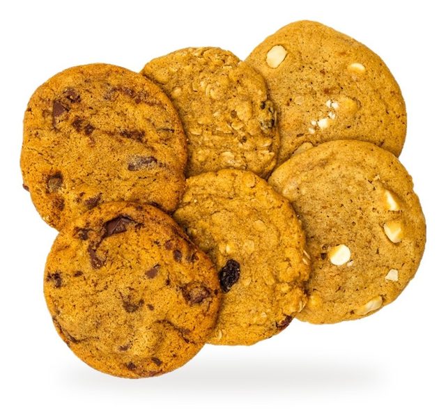 Fresh-baked cookies