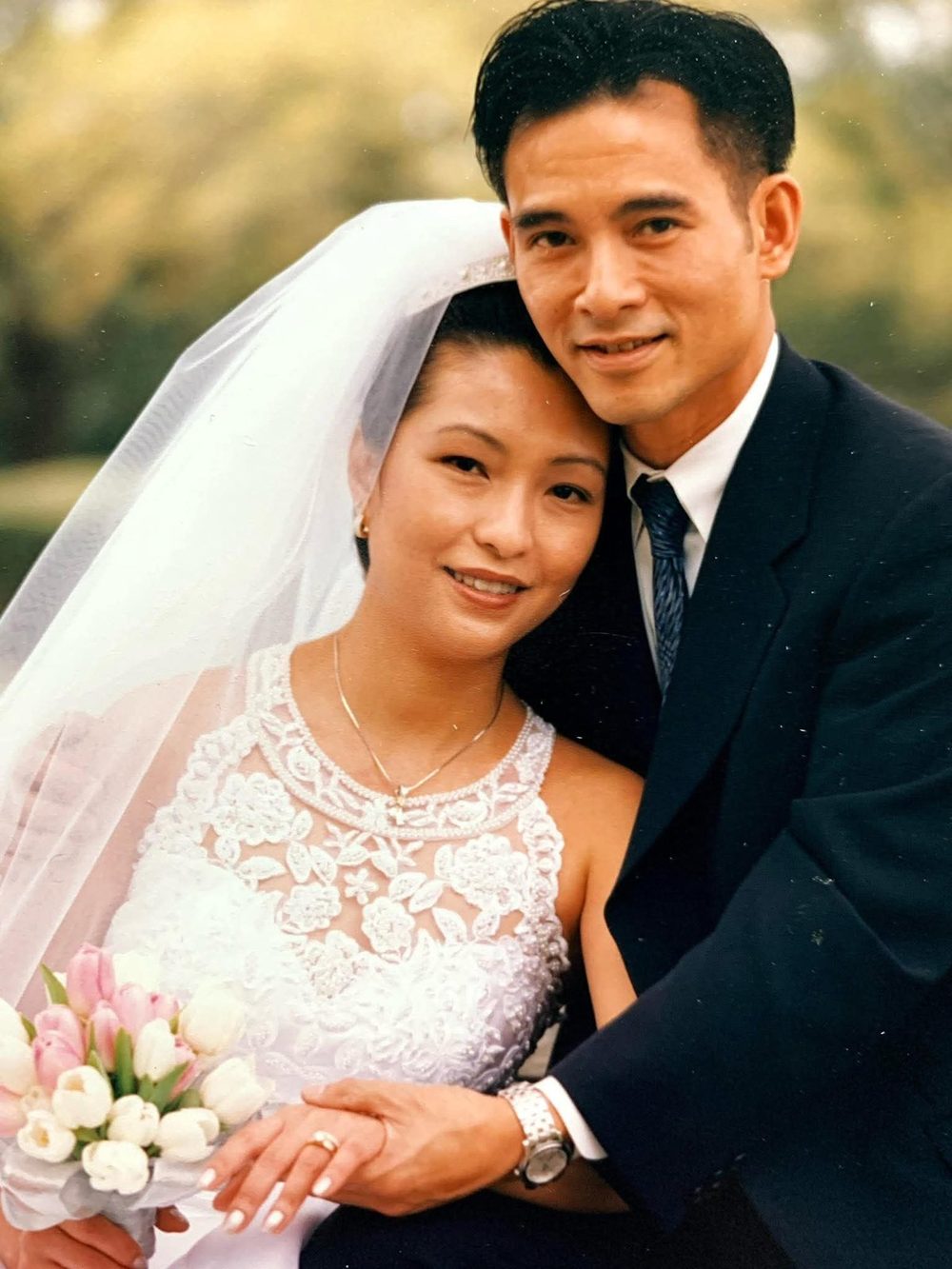 Britney’s parents on their wedding day